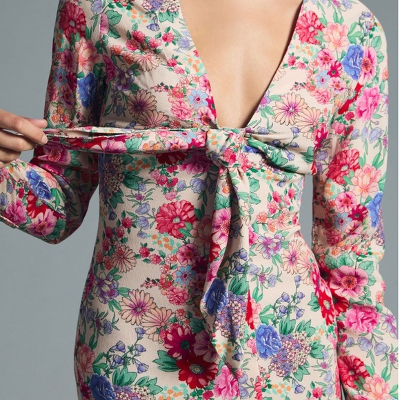 NWT Favorite Daughter Floral Multicolor Dress - Picture 1 of 4